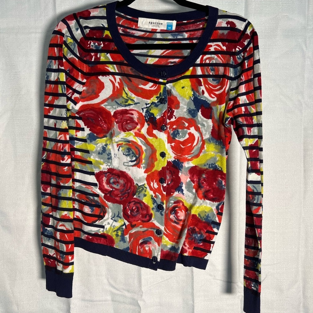 Anthropologie Sparrow Beautiful‎ Button Top- Small